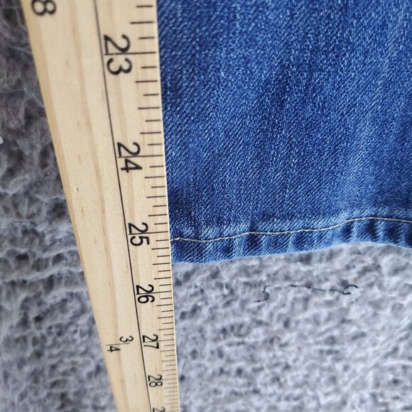 Banana Republic Jeans Womens 30 Blue High-Rise Slim Denim Stretch Pockets - Picture 8 of 13